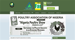 Desktop Screenshot of poultryassociationng.com